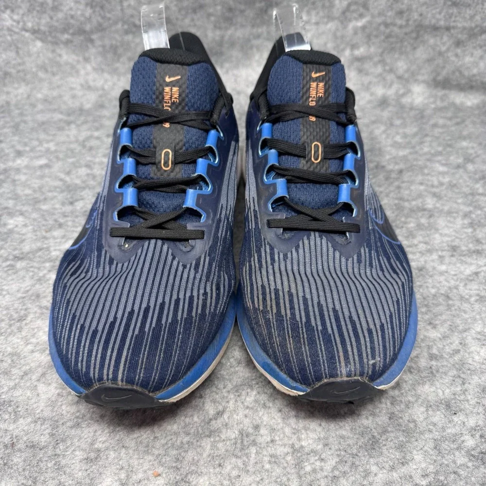Nike Winflo 9 Shoes Mens Size 11 Blue Mesh Running Sneakers DD6203-400